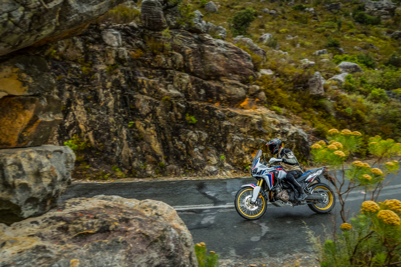 The Africa Twin was the first “Adventure Bike” I’ve ridden that sacrificed on road performance for off road performance. Photo: Honda